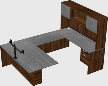Executive u-shape desk