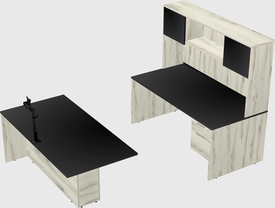 Executive parallel desk