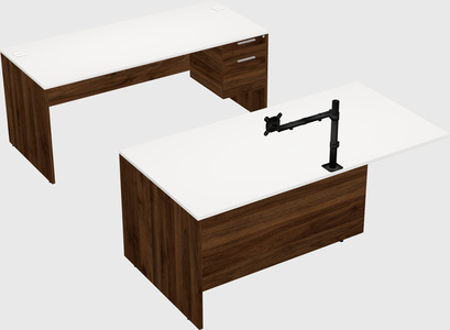 Executive parallel desk