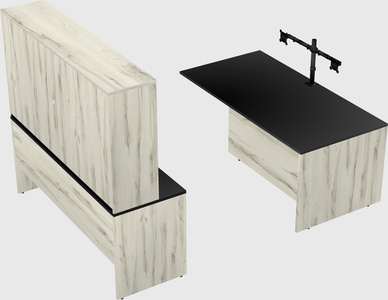 Executive parallel desk