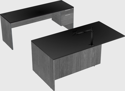 Executive parallel desk