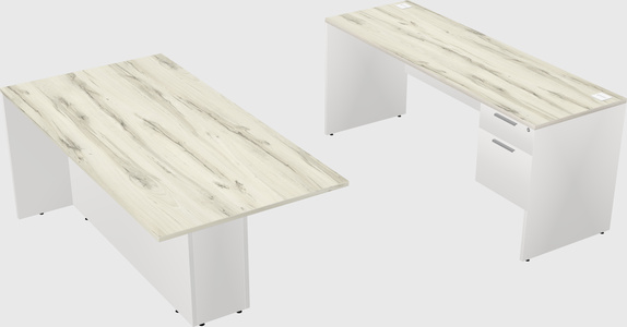 Executive parallel desk