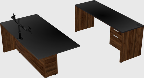 Executive parallel desk