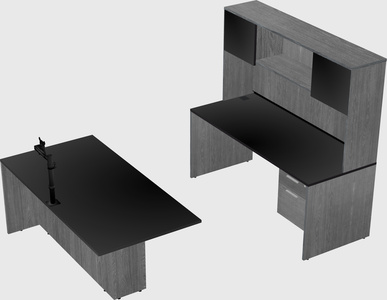 Executive parallel desk