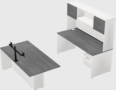 Executive parallel desk