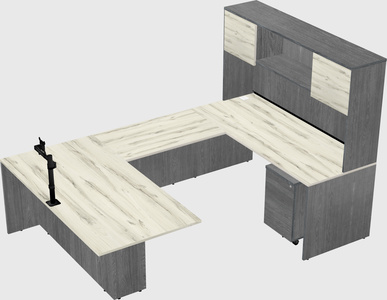 Executive u-shape desk