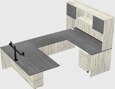 Executive u-shape desk