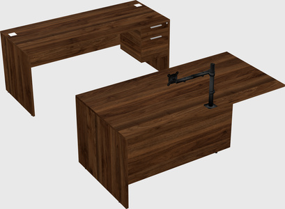 Executive parallel desk
