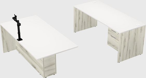 Executive parallel desk