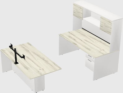 Executive parallel desk