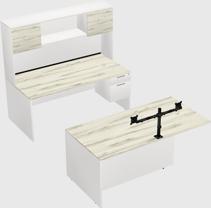 Executive parallel desk