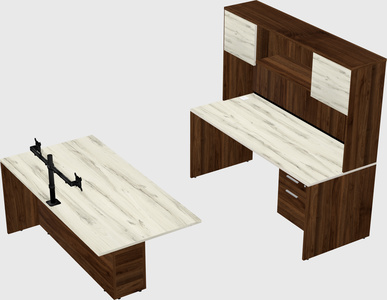 Executive parallel desk
