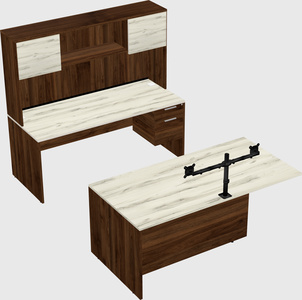 Executive parallel desk