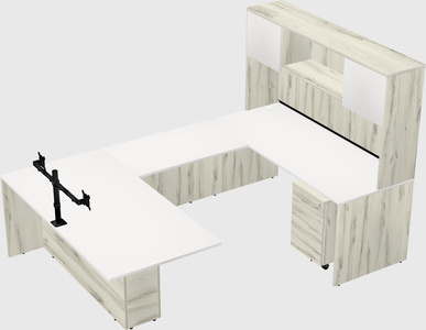 Executive u-shape desk