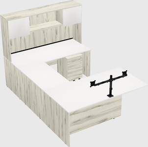 Executive u-shape desk