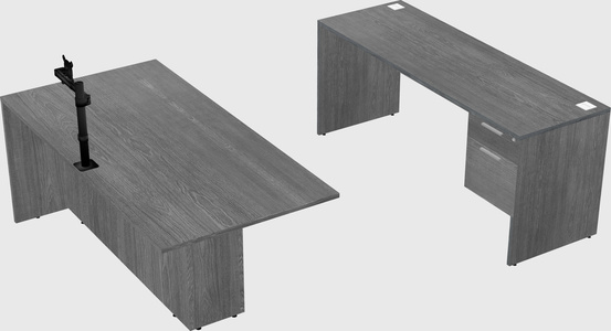 Executive parallel desk