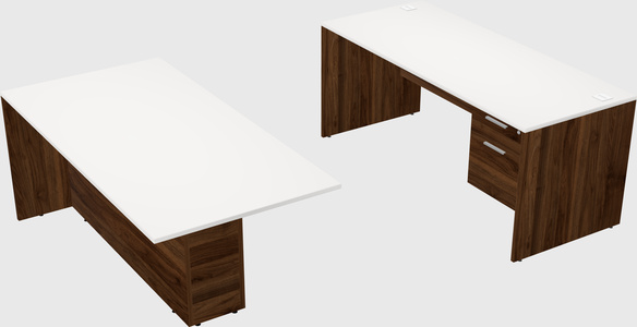 Executive parallel desk