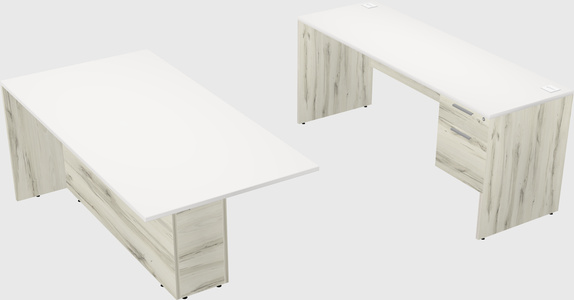 Executive parallel desk