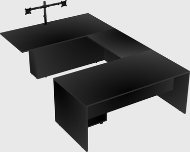 Executive u-shape desk
