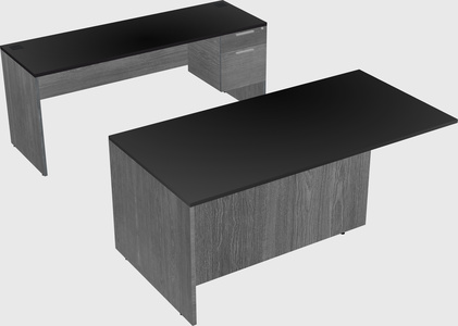 Executive parallel desk