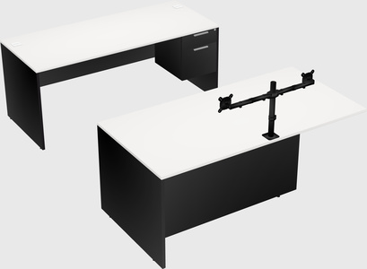 Executive parallel desk