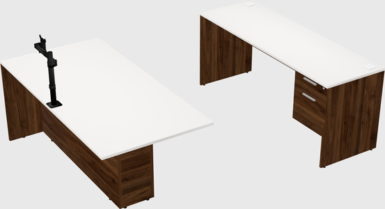 Executive parallel desk