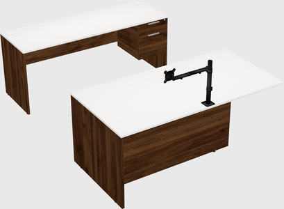 Executive parallel desk