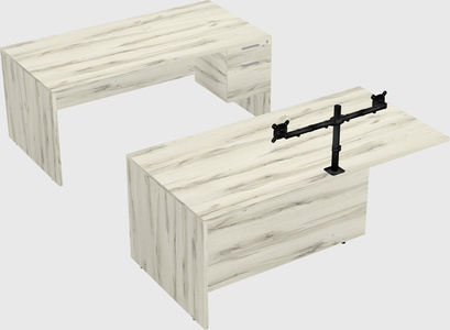 Executive parallel desk