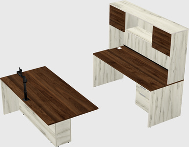 Executive parallel desk