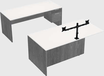Executive parallel desk