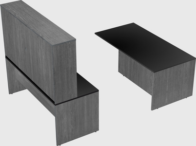 Executive parallel desk