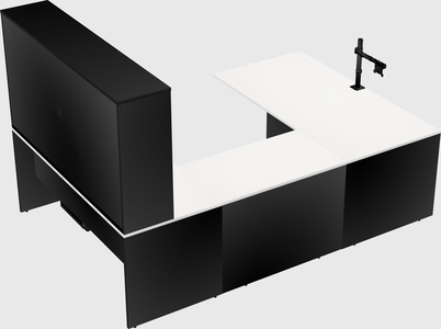 Executive u-shape desk