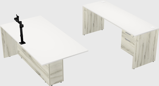 Executive parallel desk