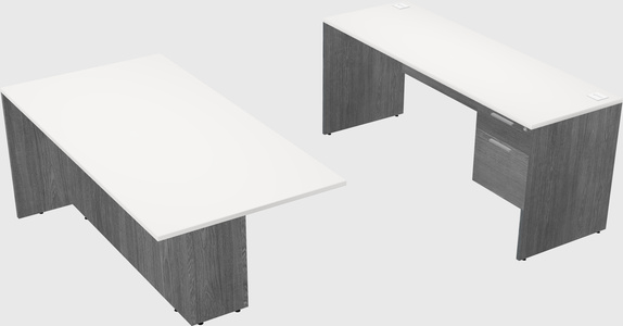 Executive parallel desk