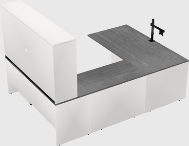 Executive u-shape desk