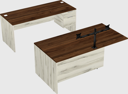 Executive parallel desk