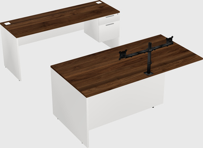 Executive parallel desk