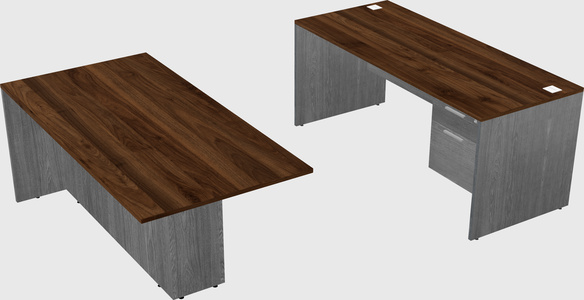 Executive parallel desk