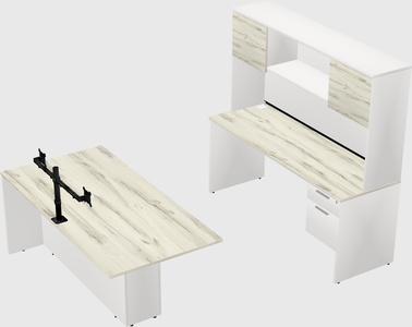 Executive parallel desk