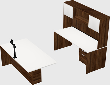 Executive parallel desk