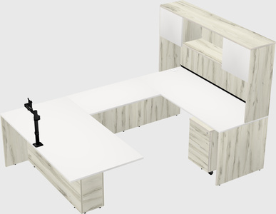 Executive u-shape desk