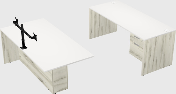 Executive parallel desk