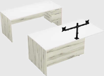 Executive parallel desk