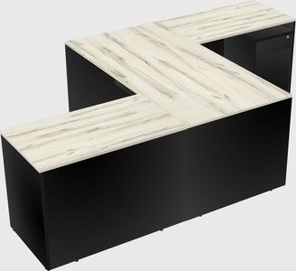 Executive shared desk