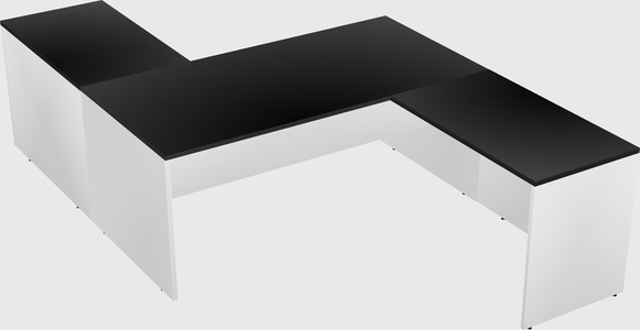 Executive shared desk