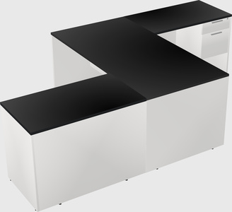Executive shared desk