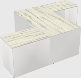 Executive shared desk