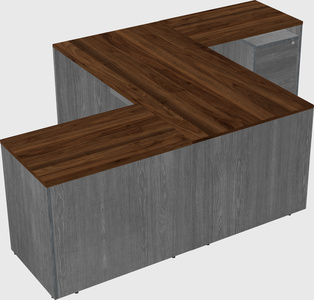 Executive shared desk