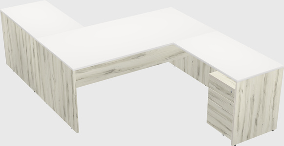 Executive shared desk