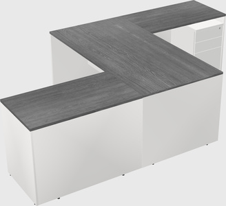 Executive shared desk